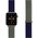  Ремешок Lyambda Vega (DS-GN-02-40-46) для Apple Watch 38/40 mm Khaki-blue 