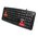  Клавиатура Nakatomi KN-02U USB черный-красный 