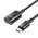  OTG переходник HOCO U107 Type-C Male to Type-C USB2.0 (черный) 
