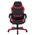  Кресло Zombie 10 Red текстиль/эко.кожа черный/красный 