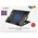  Подставка для ноутбука CBR CLP 15202, 15,6", 370x265x33 мм, с охлаждением, 2xUSB, вентилятор 125 мм, 20 CFM, LED-подсветка, металл/пластик 
