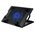  Подставка для ноутбука CBR CLP 15202, 15,6", 370x265x33 мм, с охлаждением, 2xUSB, вентилятор 125 мм, 20 CFM, LED-подсветка, металл/пластик 