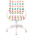  Кресло Бюрократ Burokids 1 W (Burokids 1 W-Monster) белый монстры 