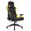  Кресло Zombie Viking 5 Aero Yellow эко.кожа черный/желтый 
