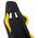  Кресло Zombie Viking 5 Aero Yellow эко.кожа черный/желтый 