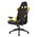  Кресло Zombie Viking 5 Aero Yellow эко.кожа черный/желтый 