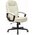 Кресло Бюрократ OR-10 CH-868N/White эко.кожа слоновая кость 