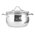  Кастрюля LARA Apple LR02-33 нерж 3.7л 