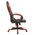  Кресло Zombie Game 16 Red текстиль/эко.кожа черный/красный 