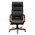  Кресло Бюрократ T-9927 Walnut (T-9927Walnut/Black) кожа черный 