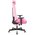  Кресло Knight N1 Pink Fabric Velvet 36 розовый 