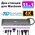  Док-станция Greenconnect GCR 11in1 Multiport Aluminum (GCR-54220) Type C 3.1/USB 3.0 + 3 x 2.0 PD HDMI/VGA/SD/MicroSD audio 3.5mm jack 