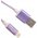  Дата-кабель ACD-Style ACD-U913-P6P Lightning 2-сторонние коннекторы нейлон 1м фиолетовый 
