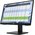  Монитор HP P22h G4 черный 