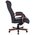  Кресло Бюрократ T-9926Walnut/Black кожа черный 
