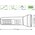  Фонарь ручной Gauss GFL102 черный 2Вт лам. светодиод. 