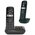  Телефон Gigaset AS690A Duo Rus (L36852-H2836-S301) автооветчик АОН черный (труб. в компл.:2шт) 