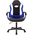  Кресло Zombie 11LT Blue текстиль/эко.кожа черный/синий 