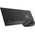  Клавиатура + мышь Rapoo 9500M (18892) клав. черный, мышь. черный USB беспроводная Bluetooth/Радио 