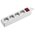  Сетевой фильтр ARTSTYLE CL-C43GSW 4 гнезда, длина 3м, 220В, 16А, белый 