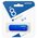  USB-флешка SmartBuy Clue (SB8GBCLU-BU) 8GB Blue 