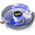  Вентилятор Exegate EX286148RUS Wizard EE91-PWM.BLUE 