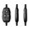  Наушники A4Tech Bloody MC750 серый 