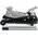  Домкрат MATRIX 51045 master гидравлический подкатный 3.5т h подъема 145–490мм с педалью 