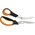  Ножницы для травы Fiskars SP240 черный/оранжевый (1063327) 