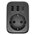  СЗУ UGREEN CD314 (90613) DigiNest Outlet Extender (1 AC outlets + 30W 2A1C) черный 