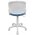  Кресло детское Бюрократ CH-W296NX/26-24 спинка сетка белый TW-15 сиденье голубой 26-24 