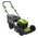 Газонокосилка GreenWorks GD40LM46SP 40В (2506807UB) c АКБ и ЗУ 