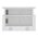  Вытяжка HOMSair Flat 60 White 