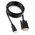  Кабель Gembird HDMI-DVI 3.0м, 19M/19M, single link, черный, позол.разъемы, экран (CC-HDMI-DVI-10) 