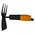  Тяпка для прополки Fiskars QuikFit 1000735 25см 
