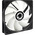  Кулер GameMax GMX-WFBK-WT (GMX-WFBK-WT) 12см black fan, white blade, 3pin+4Pin connector 
