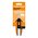  Ножницы для цветов Fiskars Solid SP13 черный/оранжевый (1051600) 