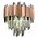  Люстра HIPER (H171-0) 6E1440Вт AB/black 
