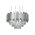  Люстра HIPER (H162-1) 6E1440Вт silver 
