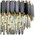  Люстра HIPER (H171-1) 11E1440Вт black/gold 