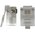  Коннектор LANMASTER (TWT-PL11-4P4C/100) телефонный RJ11, 4P4C, 100 шт. 
