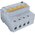  Выключатель IEK MAD10-4-032-C-030 автом. дифф. тока АД14 32A тип C 4.5kA 30мА AC 4П 400В 5мод белый (упак. 1шт) 