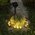  Светильник садовый LUAZON LIGHTING 9146816 на солнечной батарее Обруч, 9 LED, свечение тёплое белое 