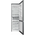  Холодильник Hotpoint HT 7201I MX O3 (869892400110) нерж 