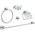  Набор аксессуаров Grohe Essentials 40344001 