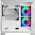  Корпус Ginzzu V450 RGB Белый CRC6 Fan 12cm RGB*3 