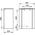  Мусорное ведро Keuco Plan 14988070000 настенное, 30 л, нерж 