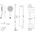  Душевой гарнитур Jacob Delafon Elite E32910-CP 