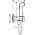  Смеситель с гигиеническим душем HANSGROHE Bidette 1jet E 29233670 встроенный со шлангом и держателем матовый черный 