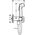  Смеситель с гигиеническим душем HANSGROHE Bidette 1jet S 29232000 встроенный со шлангом и держателем 